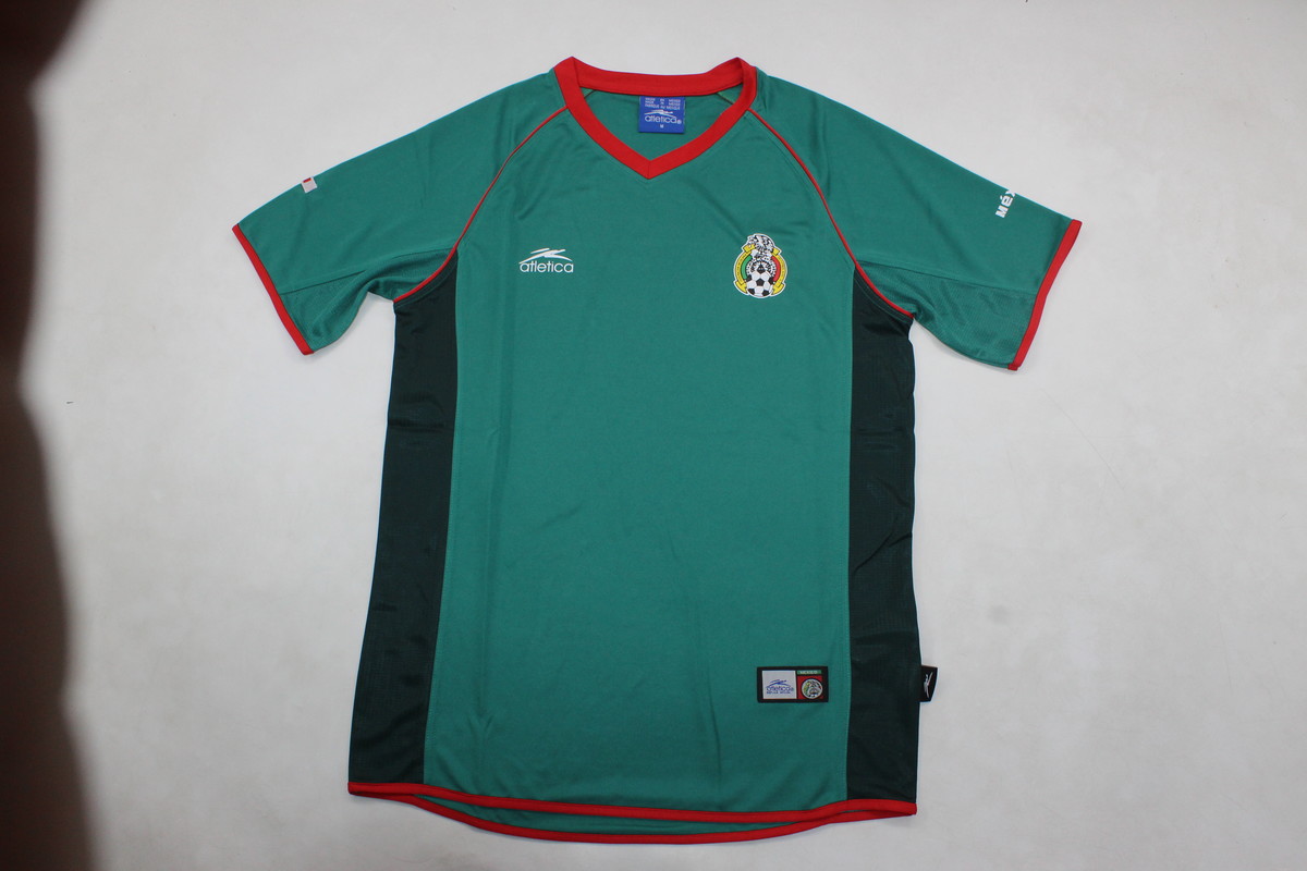 AAA Quality Mexico 2002 World Cup Home Soccer Jersey